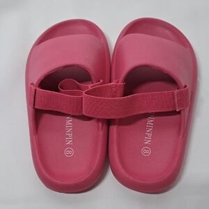 Kids' Red Slide Sandals